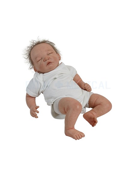 Realistic Hand Painted Baby Model